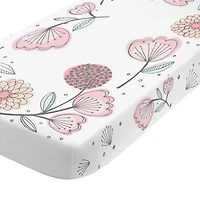 Nojo Floral Crib Sheet