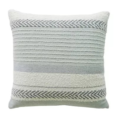 Vibhsa Striped Square Throw Pillow