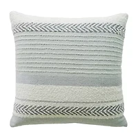 Vibhsa Striped Square Throw Pillow