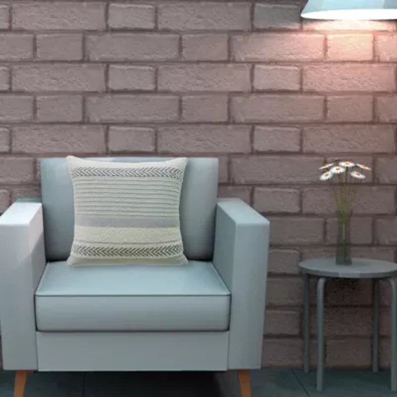 Vibhsa Striped Square Throw Pillow