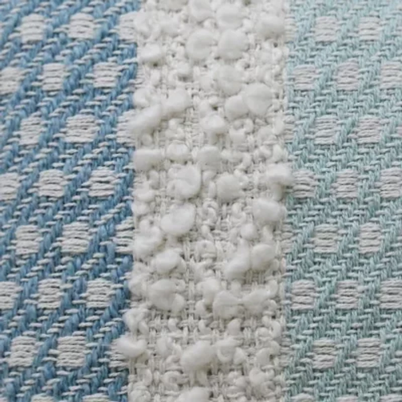 Vibhsa Buttknot Edging Rectangular Throw Pillow