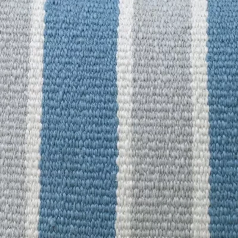 Vibhsa Corner Tassels Rectangular Throw Pillow