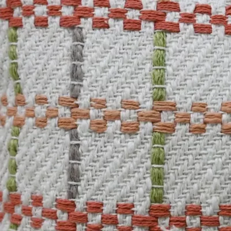 Vibhsa Knotted Edging Rectangular Throw Pillow