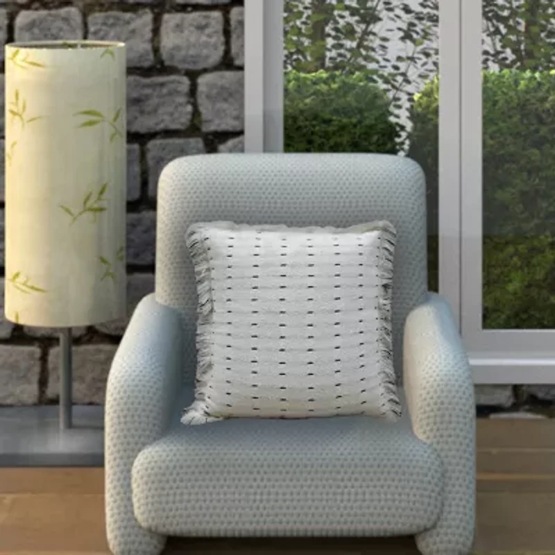 Vibhsa Layered Super Soft Square Throw Pillow