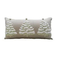 Vibhsa Christmas Tree Lumbar Pillow