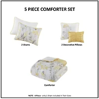 Madison Park Pampa 5-pc. Midweight Comforter Set
