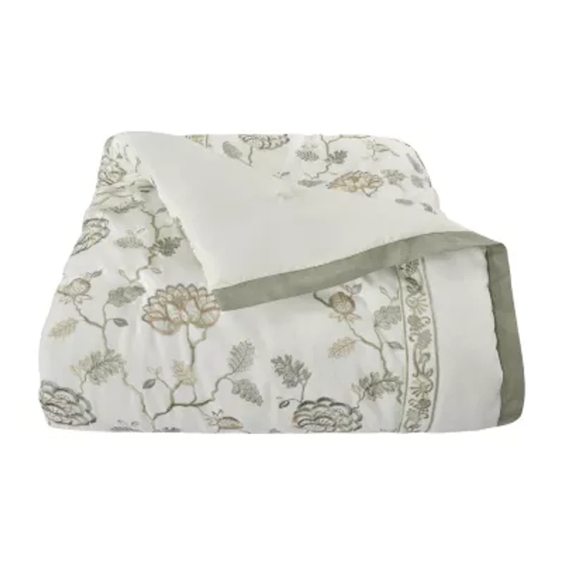Queen Street Flaire 4-pc. Midweight Comforter Set