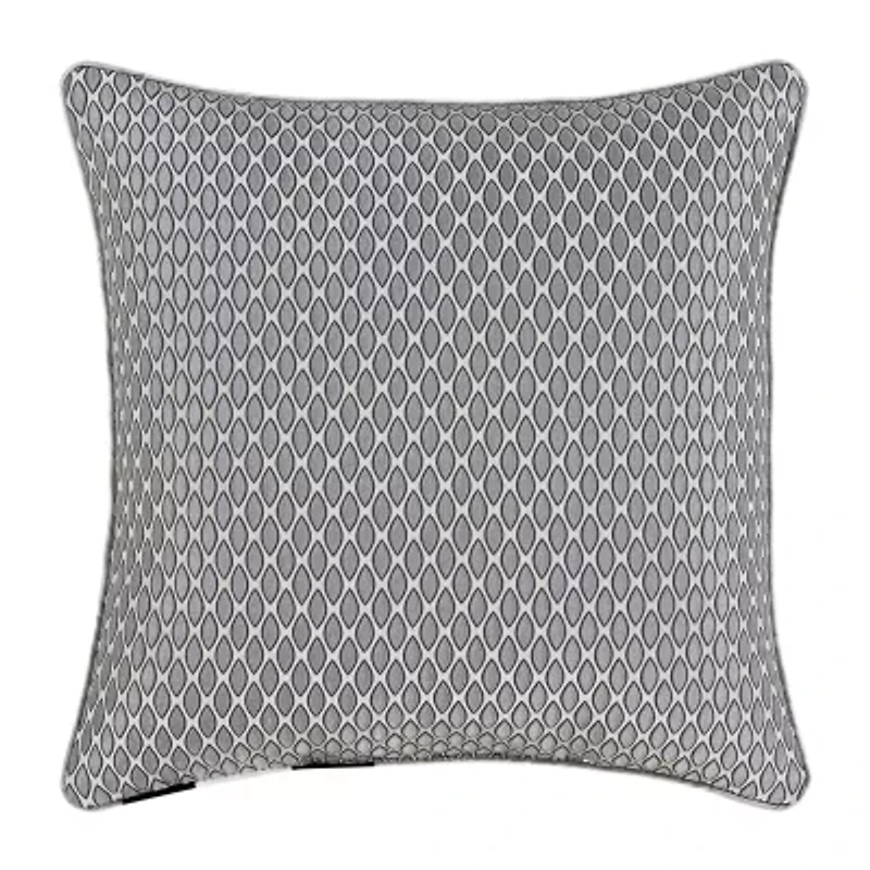 Queen Street Bylthe Pewter Square Throw Pillow