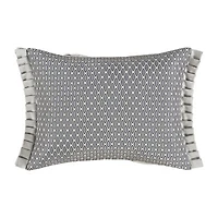Queen Street Bylthe Pewter Rectangular Throw Pillow