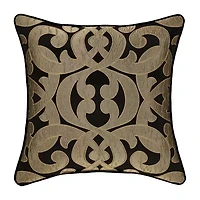 Queen Street La Grande Onyx Square Throw Pillow