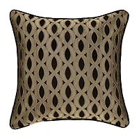 Queen Street La Grande Onyx Square Throw Pillow