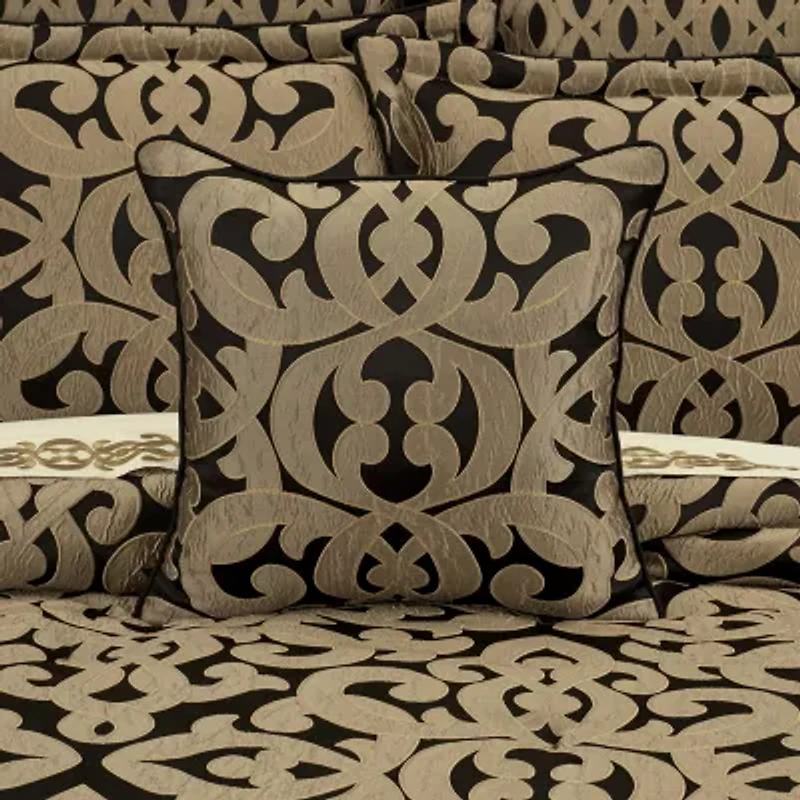 Queen Street La Grande Onyx Square Throw Pillow