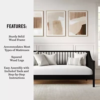 Martha Stewart Neely Rectangular Daybed