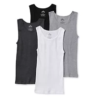 Thereabouts Little & Big Kid Boys Crew Neck Sleeveless 4 Pack Tank
