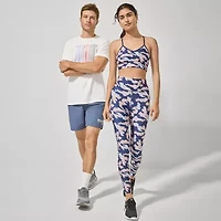 Reebok Womens Mid Rise 26 1/2" Active Full Length Leggings