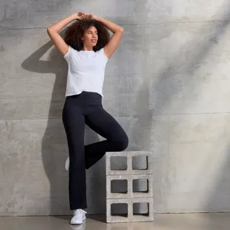 Xersion EverPerform Womens High Rise Cotton Yoga Pant