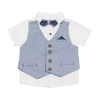 Little Lad Baby Boys 3-pc. Pant Set