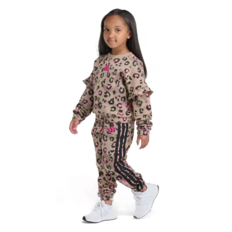 adidas Toddler Girls 2-pc. Pant Set