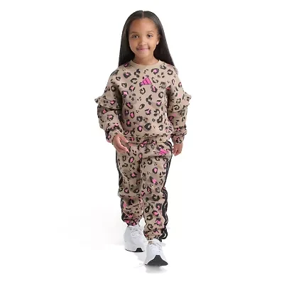 adidas Toddler Girls 2-pc. Pant Set