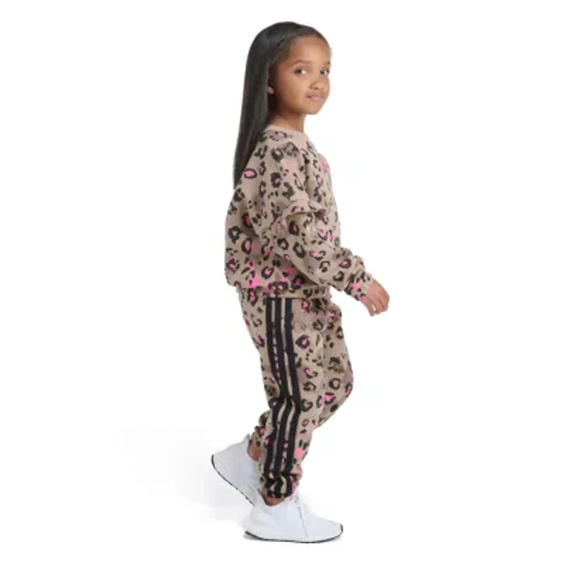 adidas Toddler Girls 2-pc. Pant Set