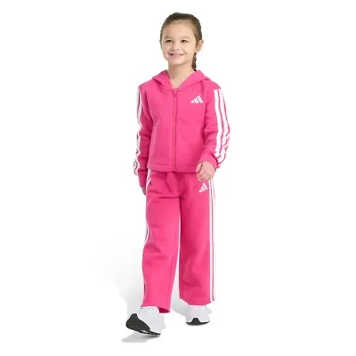 adidas Toddler Girls 2-pc. Pant Set