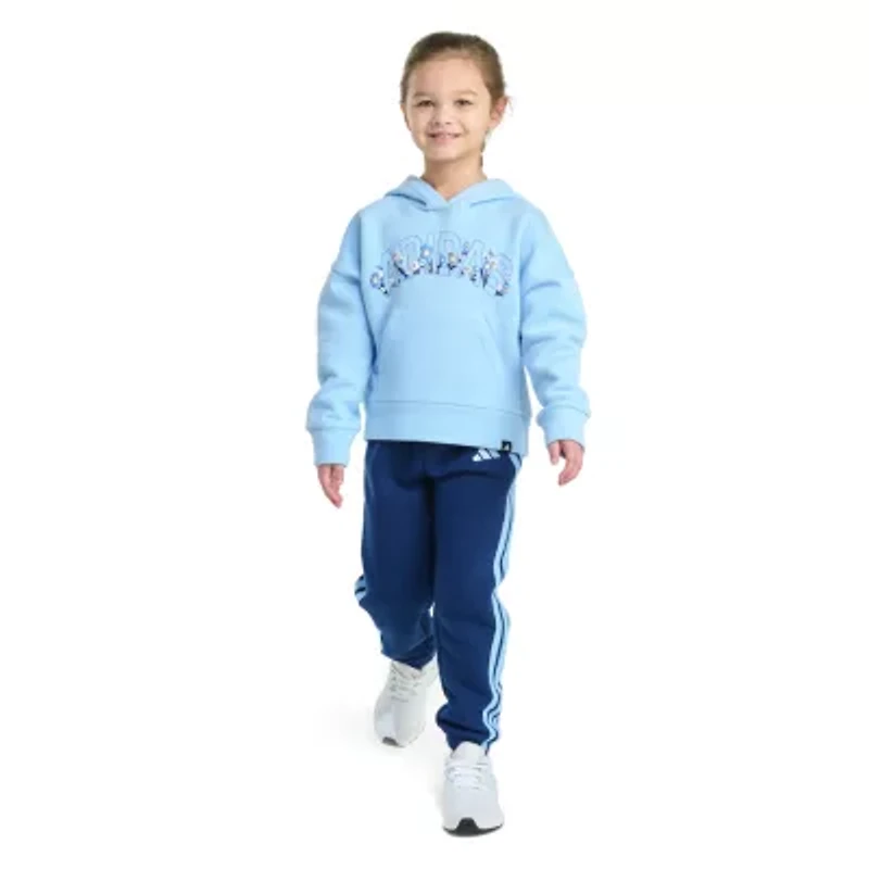 adidas Toddler Girls 2-pc. Pant Set