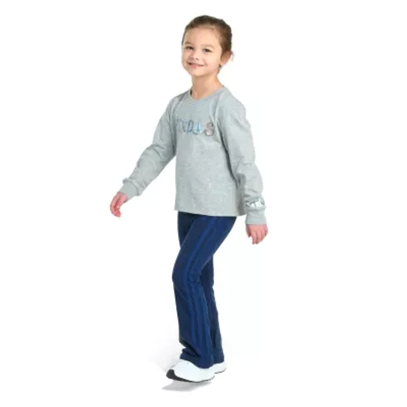 adidas Toddler Girls 2-pc. Pant Set