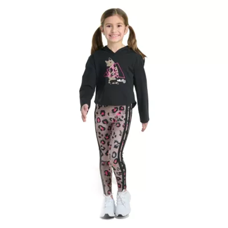 adidas Toddler Girls 2-pc. Pant Set