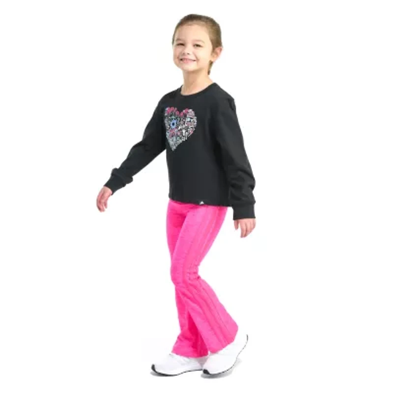 adidas Toddler Girls 2-pc. Pant Set