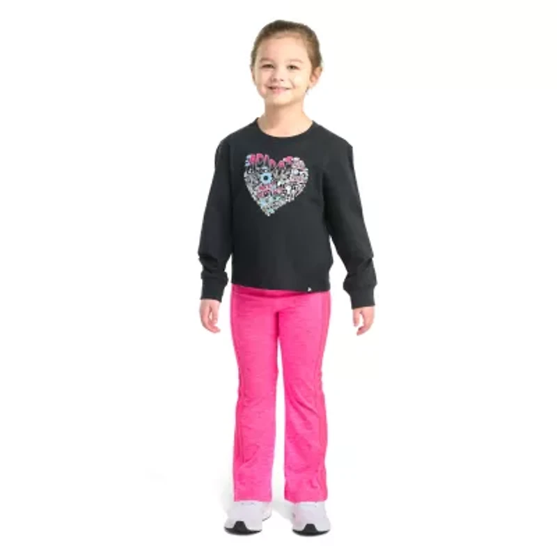 adidas Toddler Girls 2-pc. Pant Set