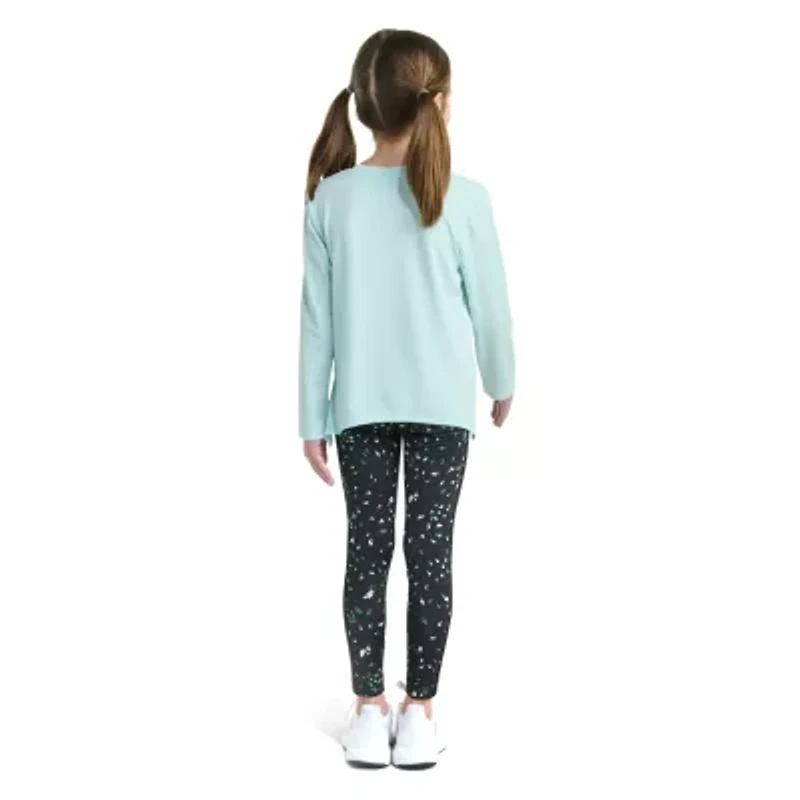 adidas Little Girls 2-pc. Legging Set