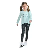 adidas Little Girls 2-pc. Legging Set