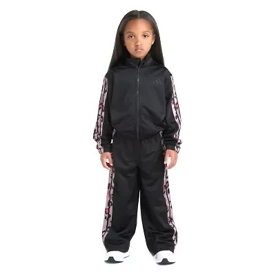 adidas Little Girls 2-pc. Track Suit