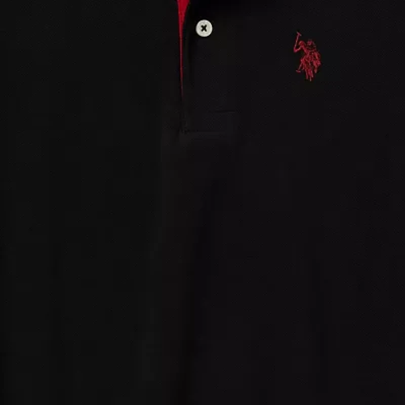 U.S. Polo Assn. Little & Big Kid Boys Short Sleeve Classic Fit Embroidered Shirt