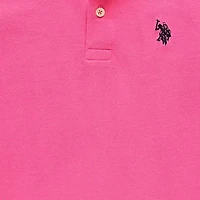U.S. Polo Assn. Little & Big Kid Boys Short Sleeve Classic Fit Embroidered Polo Shirt