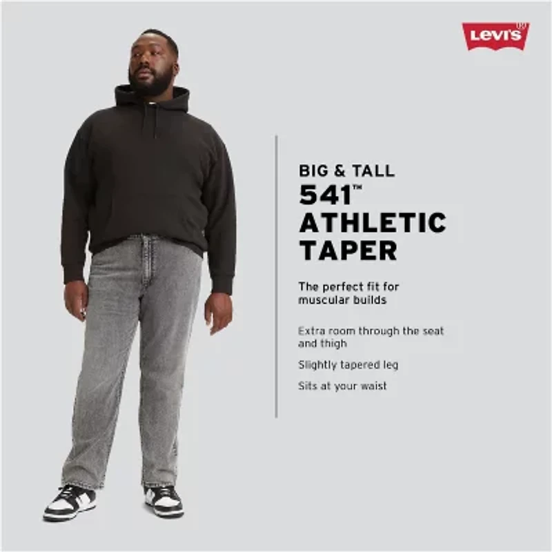 Levi's® Big and Tall Mens 541™ Straight Leg Tapered Jeans
