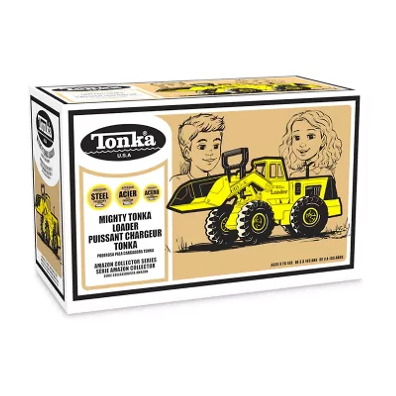 Tonka Steel Classics Front Loader Truck Retro Version
