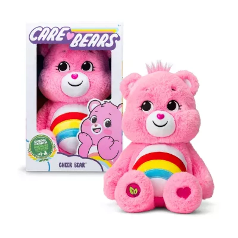 Care Bears Medium Eco-Friendly Cheer Bear Plush