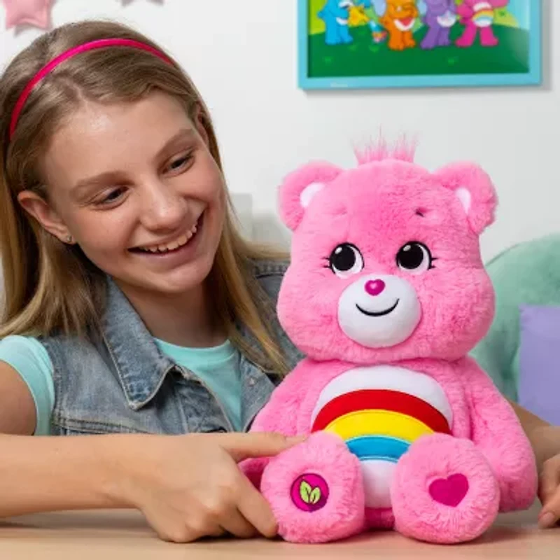 Care Bears Medium Eco-Friendly Cheer Bear Plush