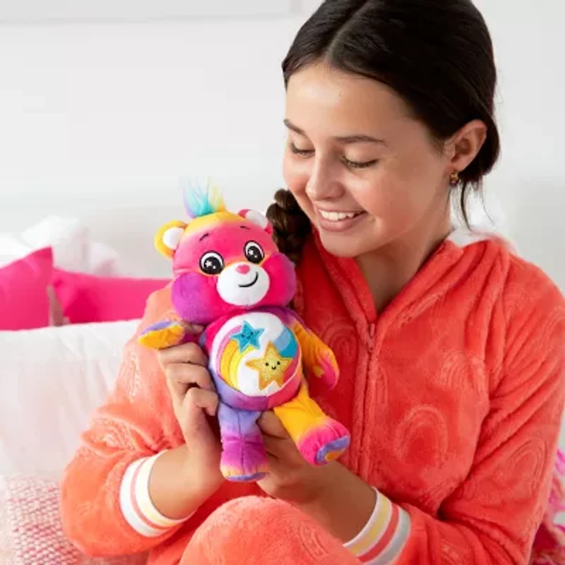Care Bears Basic Glitter Dare To Care Bear Plush