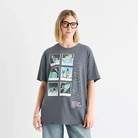 Grayson Threads, The Label Juniors NASA Oversized Tee Womens Crew Neck Short Sleeve Graphic T-Shirt