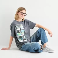 Grayson Threads, The Label Juniors NASA Oversized Tee Womens Crew Neck Short Sleeve Graphic T-Shirt