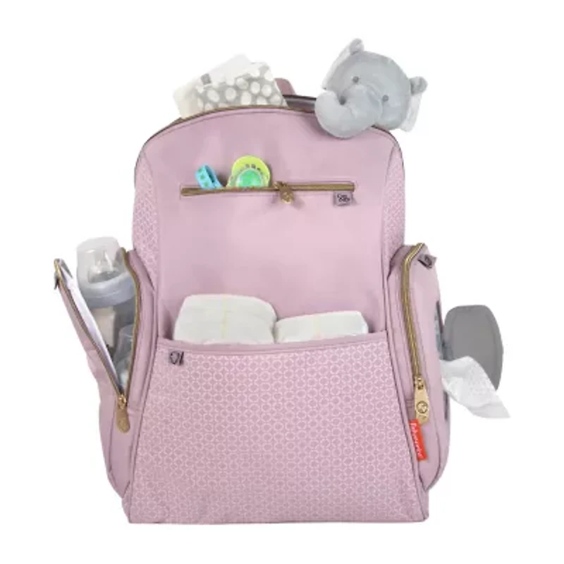 Fisher-Price Adjustable Straps Cell Phone Pocket Diaper Bag