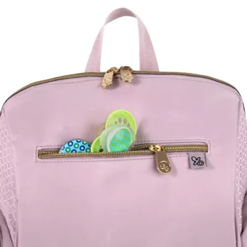 Fisher-Price Adjustable Straps Cell Phone Pocket Diaper Bag