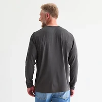 Sierra Pacific Mens Crew Neck Long Sleeve Active T-Shirt