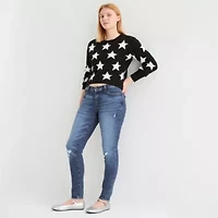 Arizona Womens Stretch Fabric Skinny Fit Juniors Jean