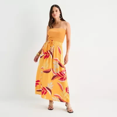 Worthington Womens Maxi Skirt