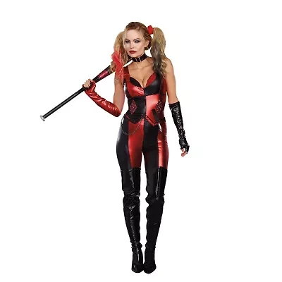 Womens Harley Quinn Batman DC Comics Costume