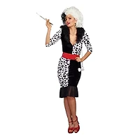 Womens Dalmatian Diva 101 Dalmatians Costume