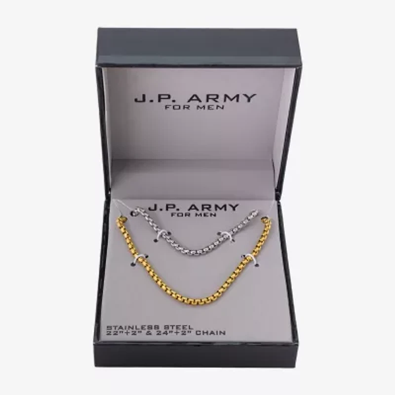 Mens 2-pc. Necklace Set